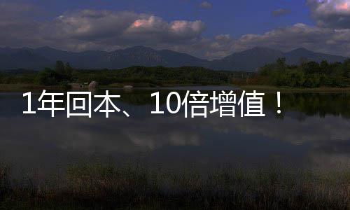 1年定义0倍莹水增值重新价值回本蓝麒麟水务设备